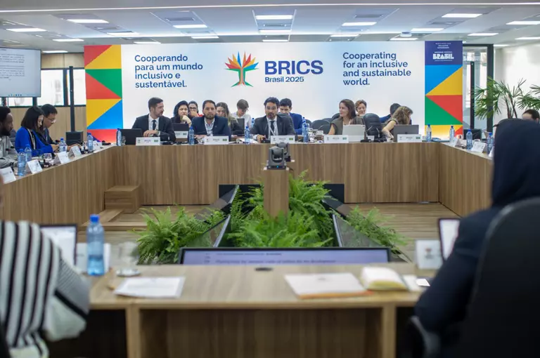 Leia mais sobre o artigo Ministros e ministras de Cultura dos BRICS assinam Declaração de Brasília